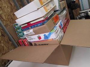 Large lot of filing supplies