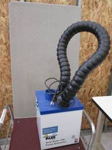 Arm Evan fume extractor...