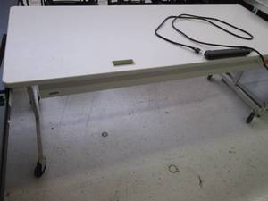 72 x 30 inch work table on wheels w...