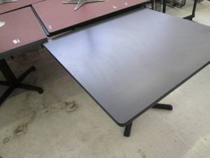 5 Cafeteria tables...