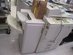 Richo Aficio MP C600copierwithextra...