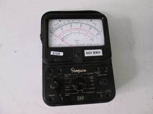 Simpson ohm meter...