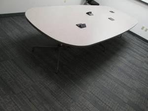 Conference table, with electrical p...