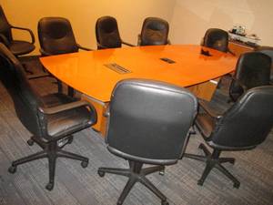 Conference table 52 x 135 inch with...
