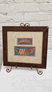 lot 30 image: Antique Framed Chinese Silk Embriodery Samples