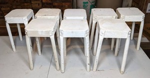 lot 72 image: Lot of (8) Small Stands