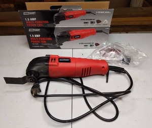 lot 55 image: Tool Shop 1.5 Amp Multi-Function Power Tool - Like New