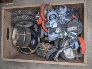lot 84 image: Wheels & Castors Galore