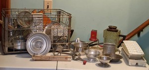 lot 456 image: Vintage Kitchen Lot - Mostly Metal
