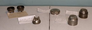 lot 468 image: Vintage Hubcaps, Vintage Radiator Caps, & Vintage Gas Cap Ford, Model T Truck, Model A Car