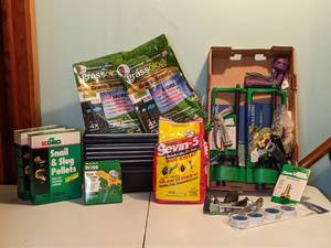 lot 449 image: Bug Killer, Sprinklers, Grass Seed, and More