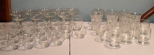 lot 452 image: Lot of (40) Charming Vintage Glassware