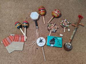 lot 356 image: Native and World Musical Handicrafts