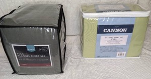 lot 305 image: Set of (2) New in Package Flannel Sheet Sets