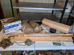 lot 476 image: Feeling Crafty Twine, Measuring Sticks, Vintage Sears Catalogues, & More