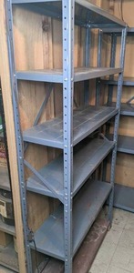 lot 480 image: Industrial Metal Storage Shelf
