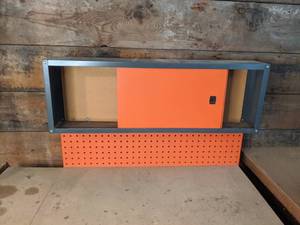 lot 162 image: Rolling Multipurpose Work Center with Storage