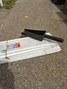 lot 175 image: Lot of Gutter Guards and a Gutter Cleaning Scoop