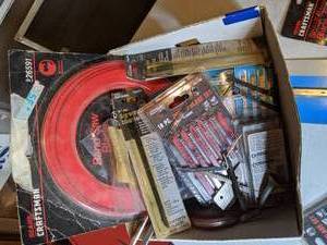 lot 122 image: Lot of Saw Blades, Misc Tools & Other Items