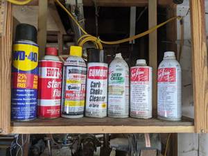 lot 823 image: Mixed Lot of Shop Sprays