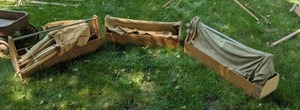lot 812 image: Set of (3) Vintage Tool Boxes