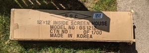 lot 815 image: GSC 12 x 12 Inside Screen House NIB