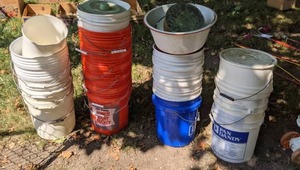 lot 839 image: Large Lot of Buckets