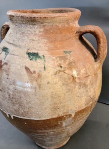 lot 393 image: Glazed Terracotta Vase