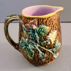 lot 416 image: Majolica Pitcher