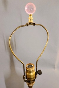 lot 419 image: Vintage Marble Base Table Lamp