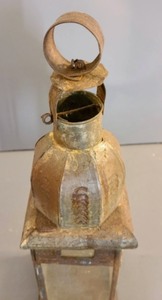 lot 442 image: Antique Tin Lantern