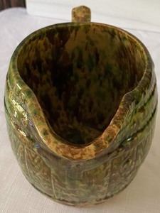 lot 305 image: Authentic Majolica Ceramic Pitcher