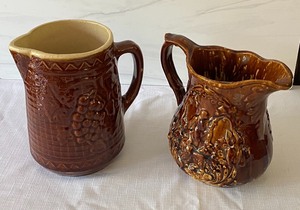 lot 319 image: Two Pitchers w Hunting Motif