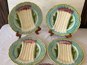 lot 322 image: French Plates with Assorted Motifs
