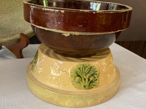 lot 328 image: Platter and Three Stoneware Bowls