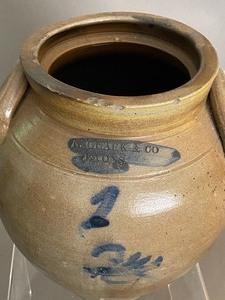 lot 336 image: A. Clark & Co Stoneware Jug
