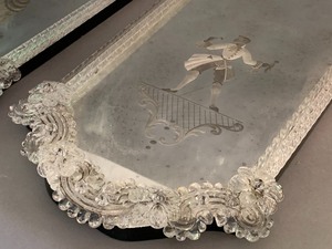 lot 346 image: Pair of Venetian Mirrors
