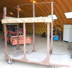 6 Tall Rolling Shop Platform