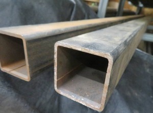lot 71 image: 2 10 LONG LENGTHS OF HOLLOW TUBE