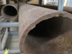 lot 72 image: 2 HOLLOW TUBES