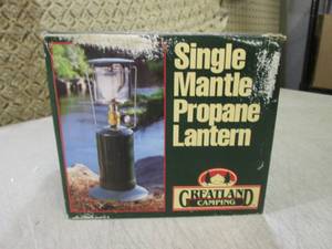 lot 15 image: (EC1) Single Mantle Propane Lantern...