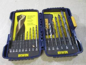 lot 37 image: (EC1) Irwin Drill Bit Set...