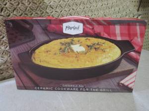 lot 51 image: (F-0) Parini Ceramic Casserole Pan...