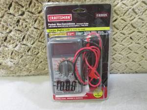 lot 73 image: (E-2) Craftsman Pocket-Size Multi-M...