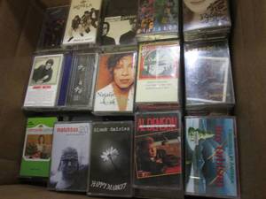lot 128 image: (A-1) 140 Assorted Music Cassette T...