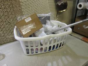 lot 158 image: (D-3T) Laundry Basket Full of Misc ...