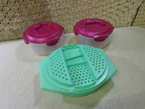 lot 190 image: (CS) Storage Containers and Vintage...