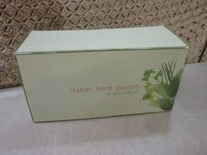 lot 201 image: (BS) Italian Herb Garden Growing Ki...