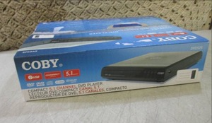 lot 221 image: (BS) Coby Compact DVD Player New...