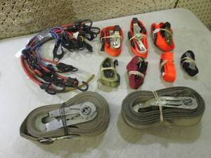 lot 226 image: (EW5) Assorted Ratchet Tie Downs an...